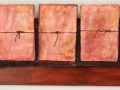 Untitled (with string) mixed media 13x48 2011